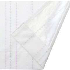 価格引下げ中！　ニトリ　レースカーテン シズク レッドパープル（幅100cm / 丈108cm）X1 の画像