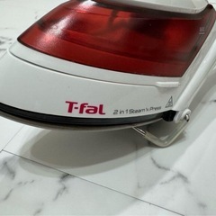 ティファール スチームアイロン 2in1 スチームアンドプレス コード付きの画像