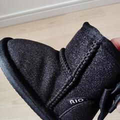 未使用　RIO ムートンブーツ(14cm)の画像