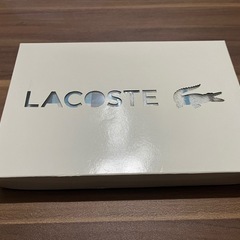 【新品・未使用】LACOSTE タオルハンカチ2枚