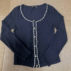 MISCH MASCH ネイビー カーディガン