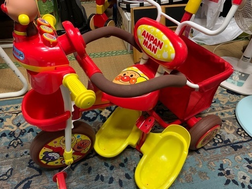 アンパンマン　三輪車　デラックス