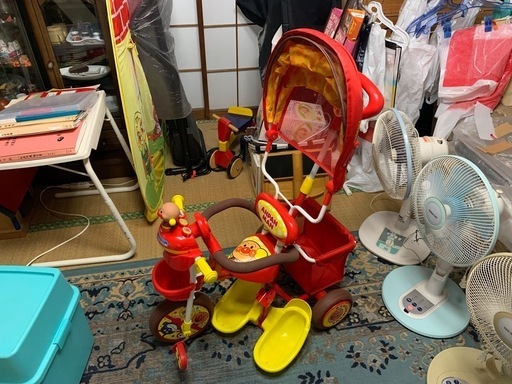 アンパンマン　三輪車　デラックス