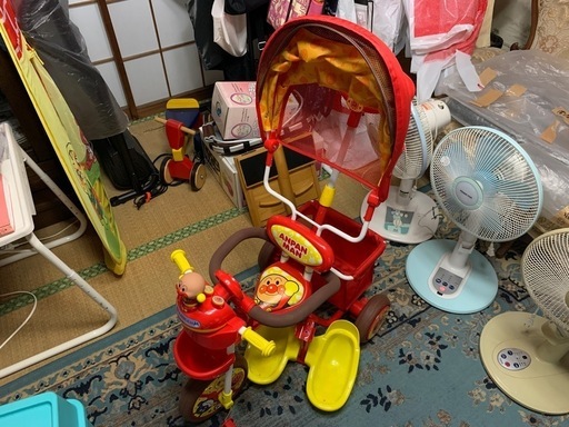 アンパンマン　三輪車　デラックス