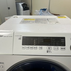 ★21年製★SHARP 10kgドラム洗濯乾燥機【ES-H10E-WL】FBI9 シャープ ドラム式洗濯機 10kg 乾燥 6kg 右開き ES-H10G-WR