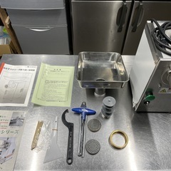 お安くします！価格応相談　超小型油圧製麺機YS-2000・まぞう兄　押出式製麵機　強いコシ！！の画像