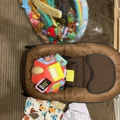 【24日まで】バウンサーやメリー等の育児セット