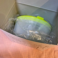 岡山市◎未使用☆パール金属　サラダ スピナー  回転水切り器 野菜シャキ! の画像