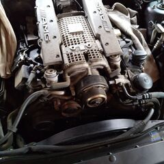 AMG-230SL-エンジンフルリペア-実施中