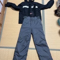 【取引終了】スキーウエア　ジュニア用　kissmark 150c...