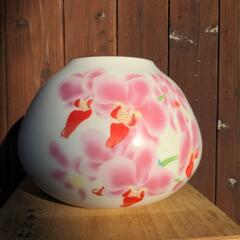 香蘭社 花柄 花瓶