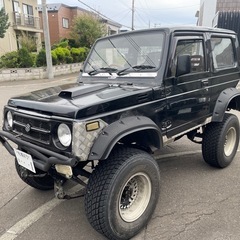 車検・スタッドレス付！ 載せ替えスズキ ジムニー JA11改 MT