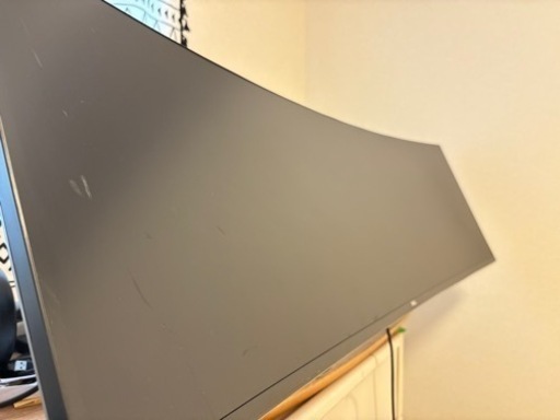 Dell 湾曲ディスプレイ 49インチ　ウルトラワイド　別売りスタンド付