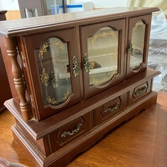 【値下げ】アンティーク木目調ジュエリーBOX