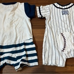 【70サイズ】子供服　ベビー服　ロンパース　半袖の画像