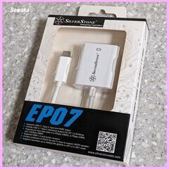 ■SilverStone 変換アダプタ★EP07 USB3.1 ...