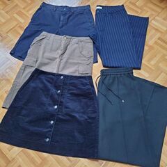 引取り限定 レディース ボトムス スカート Lサイズ 5点セット...