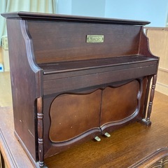 【値下げ】ピアノ型アンティークジュエリーBOX