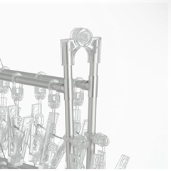 【無印】アルミ角型ハンガー
の画像