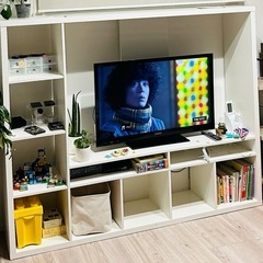 【お引き渡し先仮決定
】IKEA 大型テレビボード