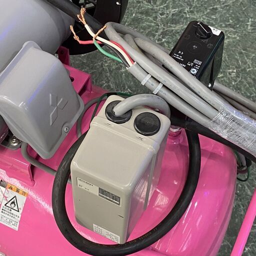 動作確認済 アネスト岩田 1.5kW 2馬力 レシプロコンプレッサー  50Hz シングルトラップ付【店頭引き取り限定】 1ヵ月保証あり