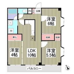 💕敷金・礼金ゼロ！今なら仲介手数料もゼロ！🌞 😲３ＬＤＫ賃料70...