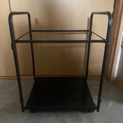 ステンレスワゴン　黒