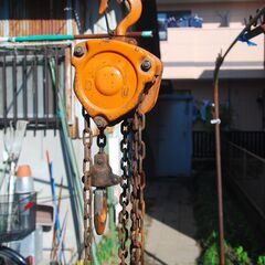 中古　チェンブロック　５００キロの画像