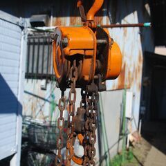 中古　チェンブロック　５００キロの画像