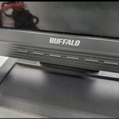【値下げ】22インチワイド BUFFALO パソコン 液晶ディスプレイの画像