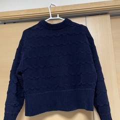 GUネイビーニット