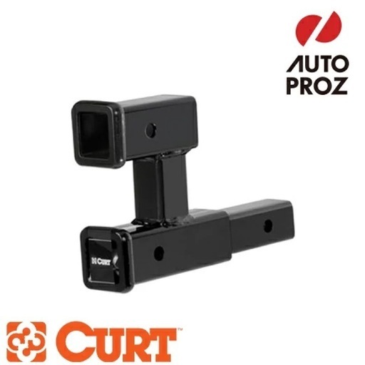 CURT 2インチヒッチデュアルアダプター