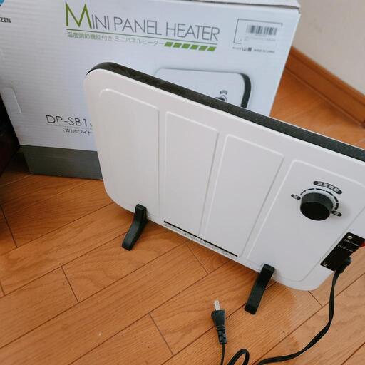 決まりました❗❗美品 パネルヒーター ホワイト 電気ヒーター ヒーター