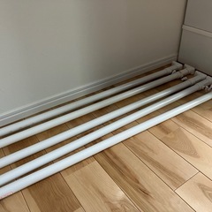 【無料】あげます 突っ張り棒5本