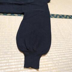 未使用✩カシミヤ調しっとりボリューム袖タートルの画像