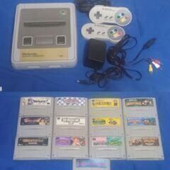 スーパーファミコン本体一式　 名作ソフト13本セット