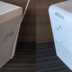 ○【通電・一部動作確認済】ダイキン ストリーマ空気清浄機 MC55WKS-W （ホワイト）19年製 取説・リモコン付き 中古品(NF241106)472-66の画像