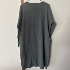 URBAN RESEARCH DOORS アーバンリサーチドアーズ ニットワンピース グレーの画像
