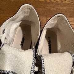 converse ハイカットスニーカー　ネイビーの画像