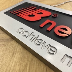 98 ※非売品 new balance レリーフ 看板の画像
