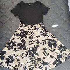 未使用SHEIN♡花がらワンピース