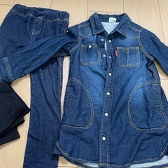 デニムワンピース 110 