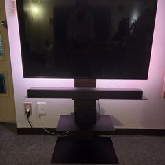 ソニー 43V型 4K液晶 テレビ ブラビア KJ-43X80J サウンドバー テレビスタンドセットの画像