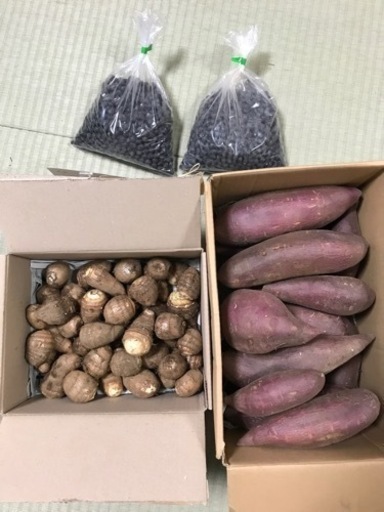 サツマイモ2kgと里芋2kgセット