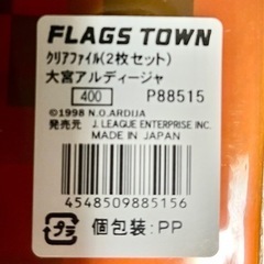 ⚽️大宮アルディージャ🥅A4クリアファイル2枚新品未使用✨の画像