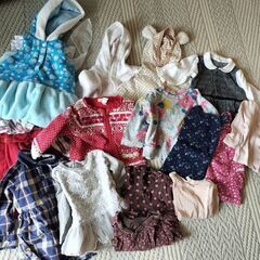 ベビー服　女の子　秋冬80　15点セット　ラルフローレン　ジェラ...