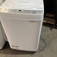 I2411-126 SHARP 全自動洗濯機 ES-GE6B-W...