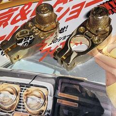 90s ローライダー　オールドスクール　ショーカー　バッテリー　ターミナル　ハイドロ　ゴールド　 ホンダ　シボレー　オーディオ　金　ショーカー　インパラ　キャデラック　タウンカー　カプリス　モンテ　アコード　シビックの画像