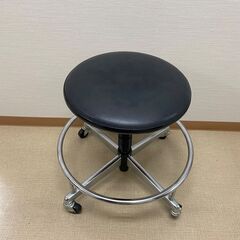 キャスター付き丸椅子 昇降式  スツール【値下げ】の画像