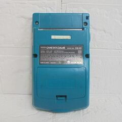 ジャンク 任天堂 ゲームボーイカラー 本体 ブルー CGB-001 CGB-JPN-1 ニンテンドー GAME BOY COLOR 札幌市 白石店の画像